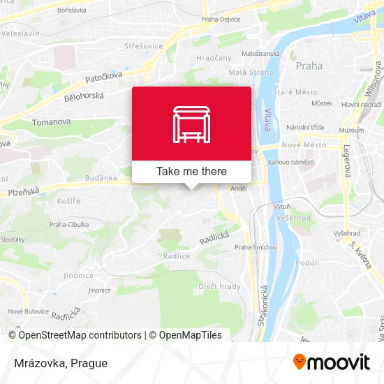Карта Mrázovka