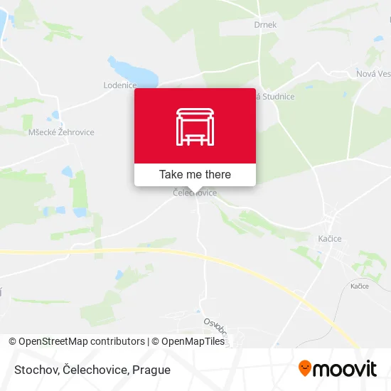 Карта Stochov, Čelechovice