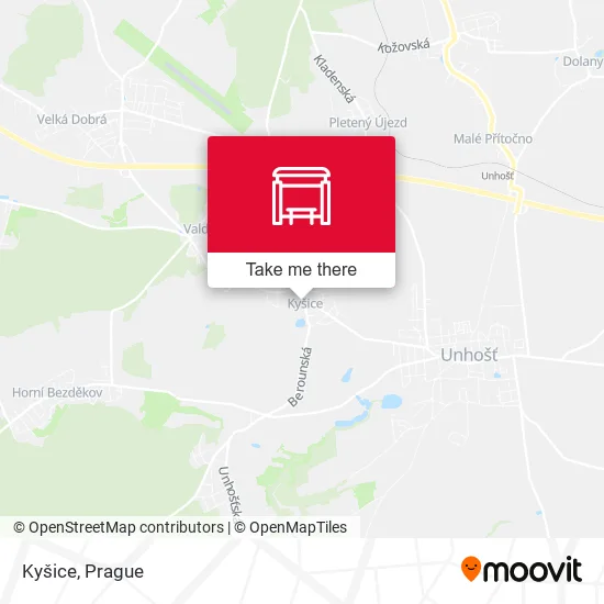 Карта Kyšice