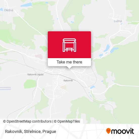 Rakovník, Střelnice map