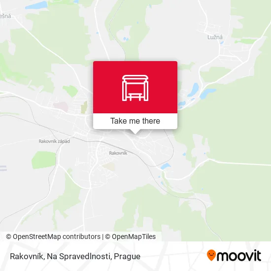 Карта Rakovník, Na Spravedlnosti