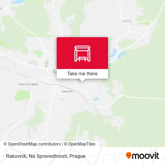 Rakovník, Na Spravedlnosti map