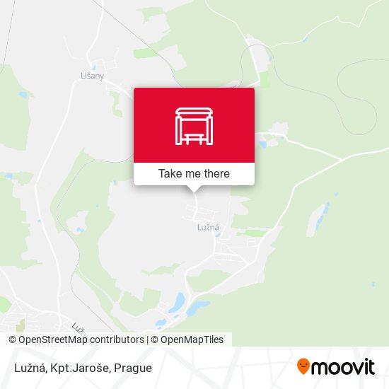 Lužná, Kpt.Jaroše map