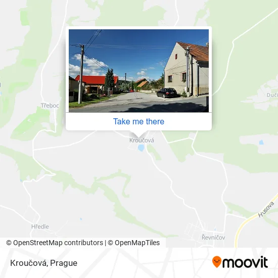 Карта Kroučová