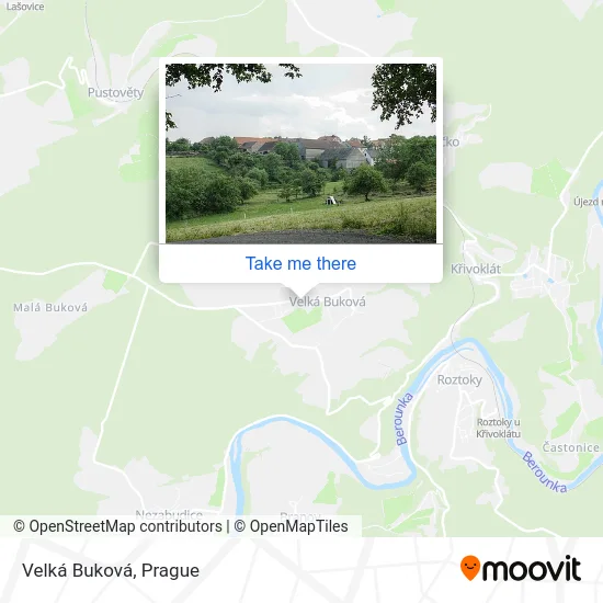 Карта Velká Buková
