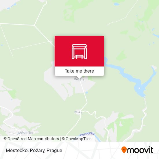 Městečko, Požáry map