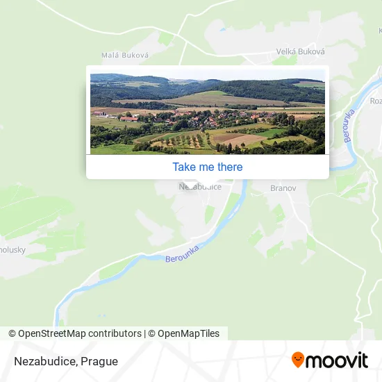 Карта Nezabudice