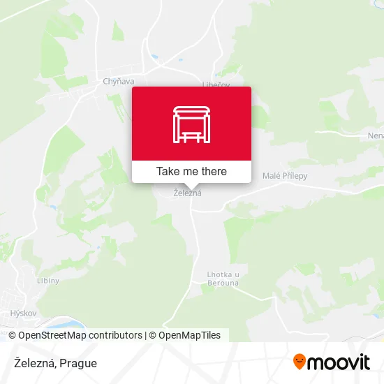 Карта Železná