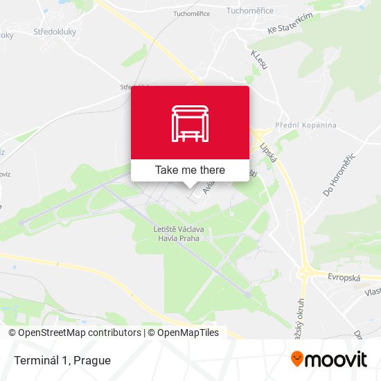 Карта Terminál 1