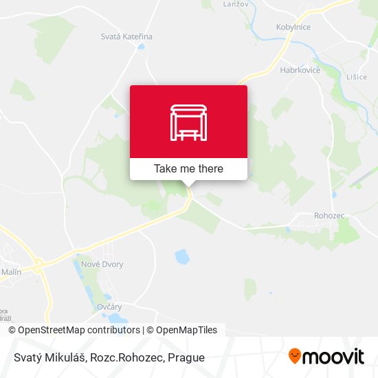 Svatý Mikuláš, Rozc.Rohozec map