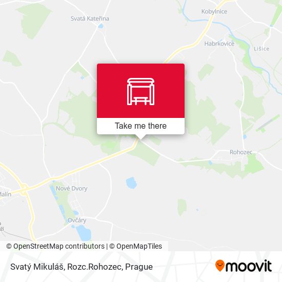 Svatý Mikuláš, Rozc.Rohozec map