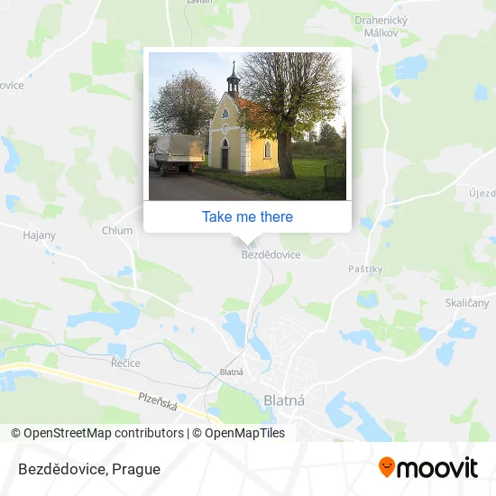 Карта Bezdědovice