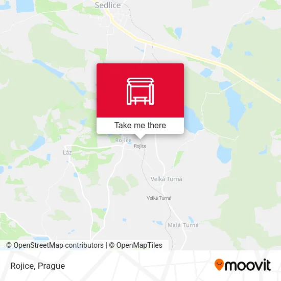 Карта Rojice