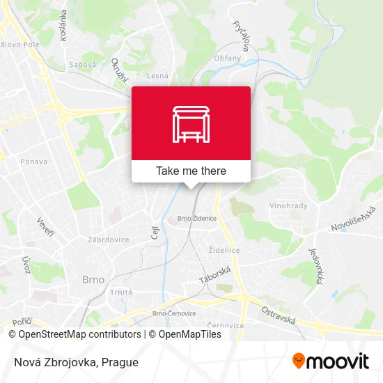 Карта Nová Zbrojovka