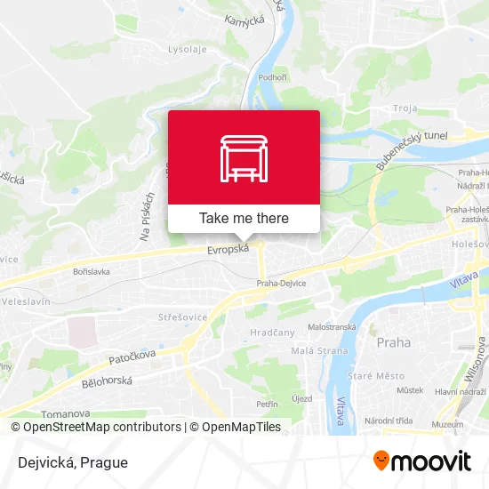 Карта Dejvická