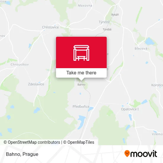 Карта Bahno
