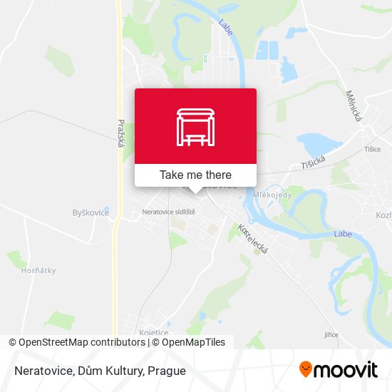 Neratovice, Dům Kultury map