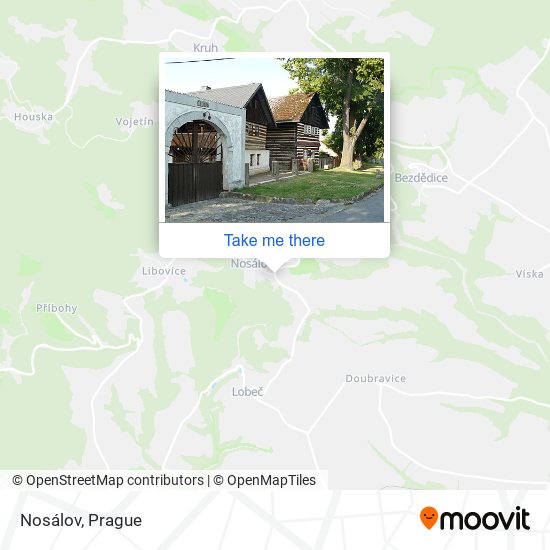 Карта Nosálov