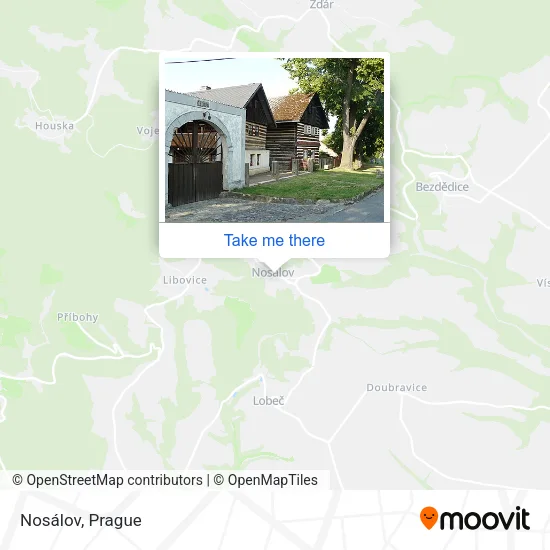 Карта Nosálov