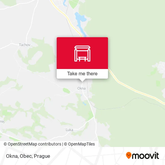 Карта Okna, Obec