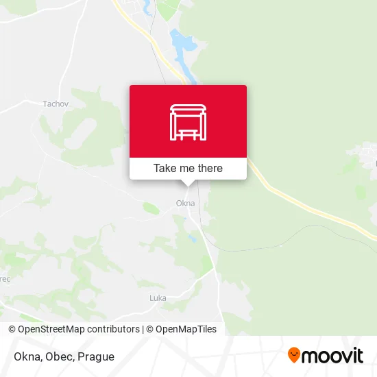 Карта Okna, Obec