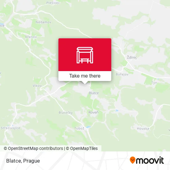 Карта Blatce