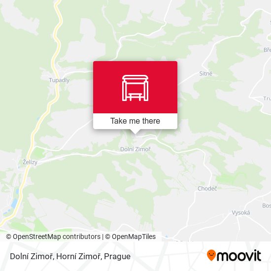 Dolní Zimoř, Horní Zimoř map