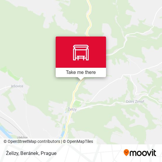 Želízy, Beránek map