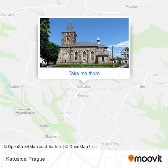 Карта Katusice