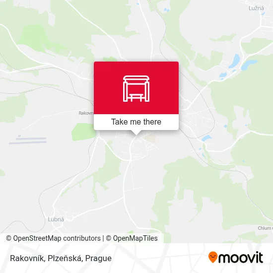 Rakovník, Plzeňská map