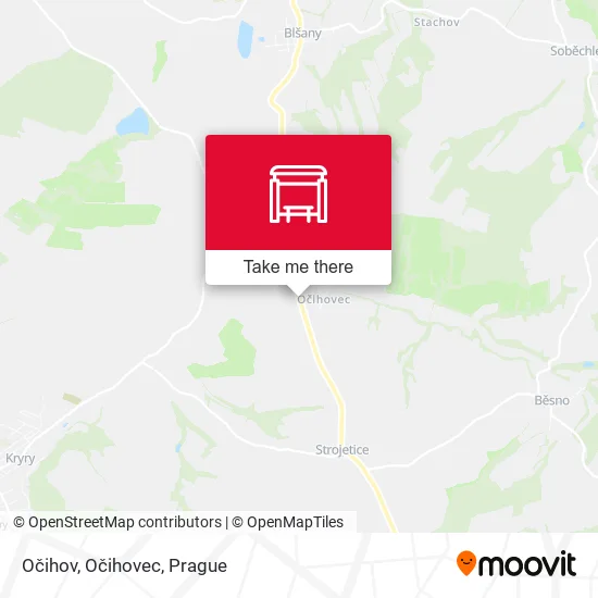 Карта Očihov, Očihovec