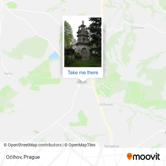 Карта Očihov