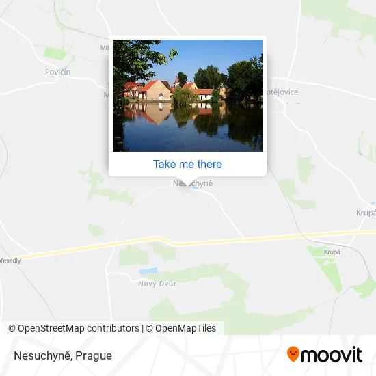 Карта Nesuchyně
