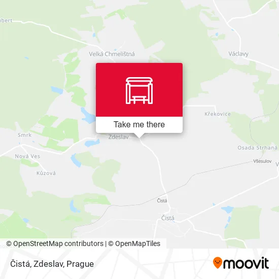 Карта Čistá, Zdeslav