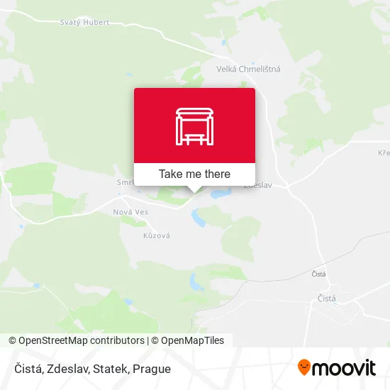 Čistá, Zdeslav, Statek map