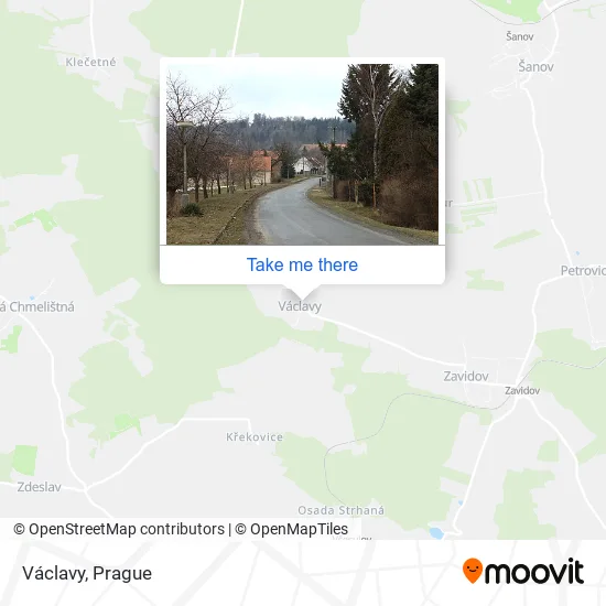 Карта Václavy