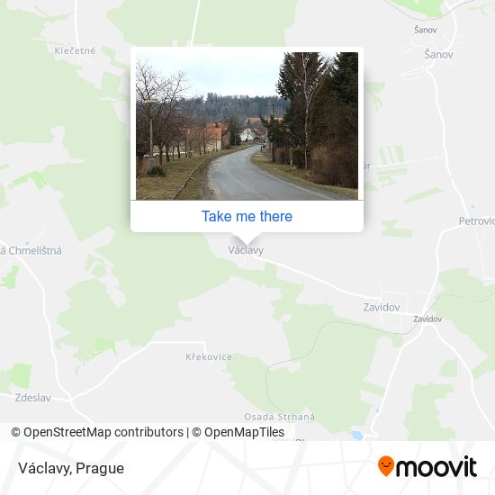 Карта Václavy