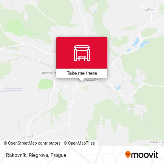 Карта Rakovník, Riegrova