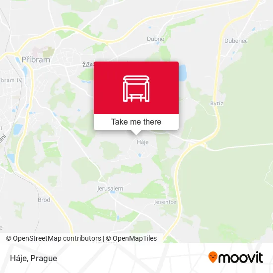Карта Háje