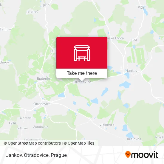 Карта Jankov, Otradovice
