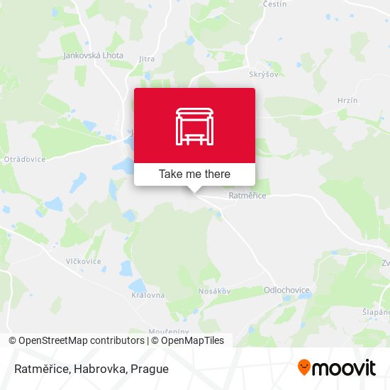 Ratměřice, Habrovka map