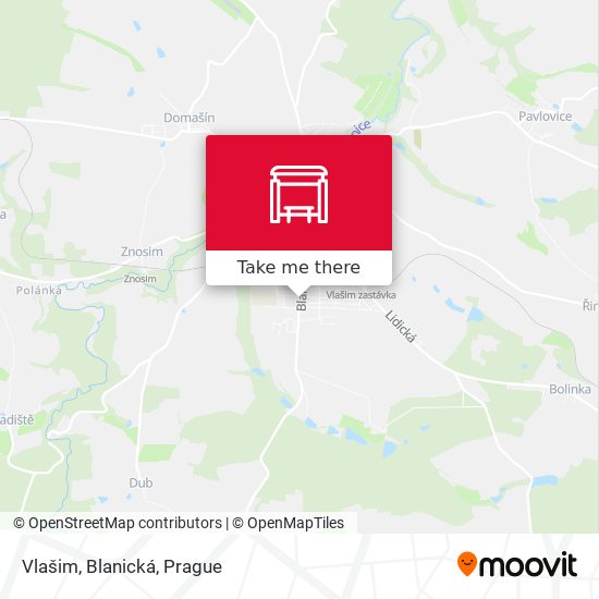 Vlašim, Blanická map