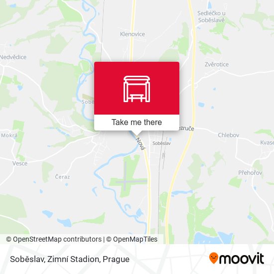 Soběslav, Zimní Stadion map