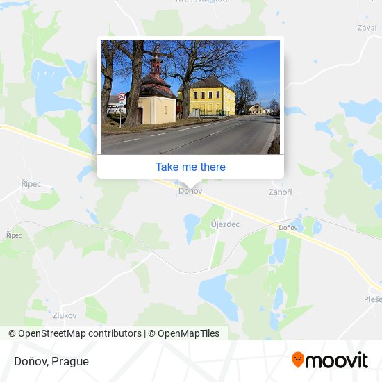 Карта Doňov