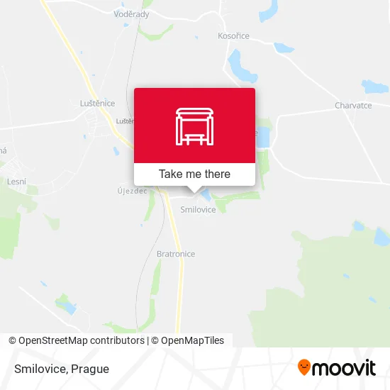 Карта Smilovice