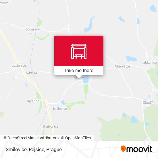 Smilovice, Rejšice map