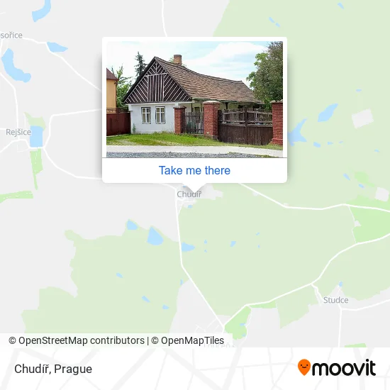 Карта Chudíř