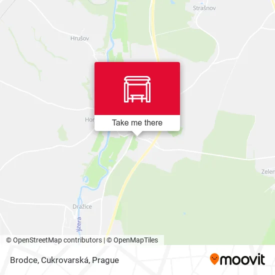 Карта Brodce, Cukrovarská