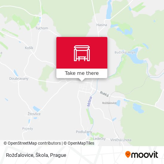 Rožďalovice, Škola map