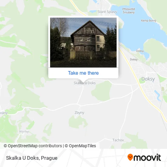 Карта Skalka U Doks